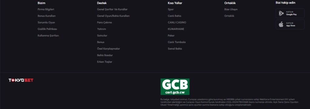 tokyobet lisans